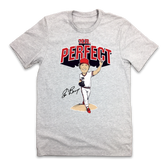 Mr. Perfect Tom Browning Unisex T-Shirt grey In The Clutch